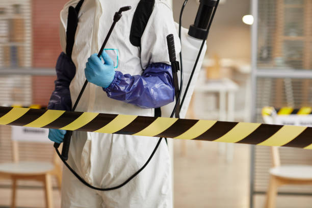 Professional Hoarding Cleanup technician working in Moss Beach, CA